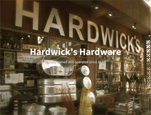 Tablet Screenshot of ehardwicks.com